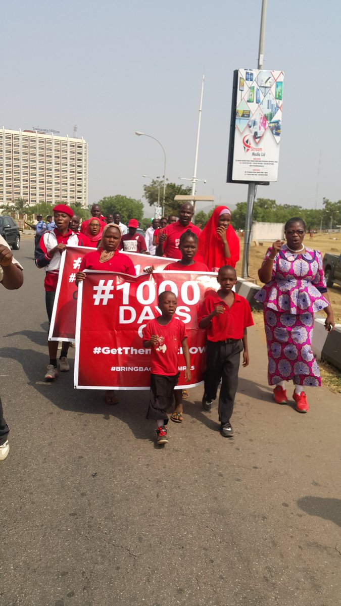 MKabrik's tweet photo. We end our Global Week of activities with a March for our 195 ChibokGirls that are still in captivity
#BringBkOurGirlsNOW
#Never2BForgotten https://t.co/3fZHzmNl5e