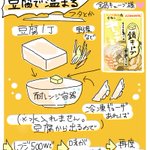 寒い時期に!鍋キューブを使った簡単お豆腐レシピが美味しそう!!