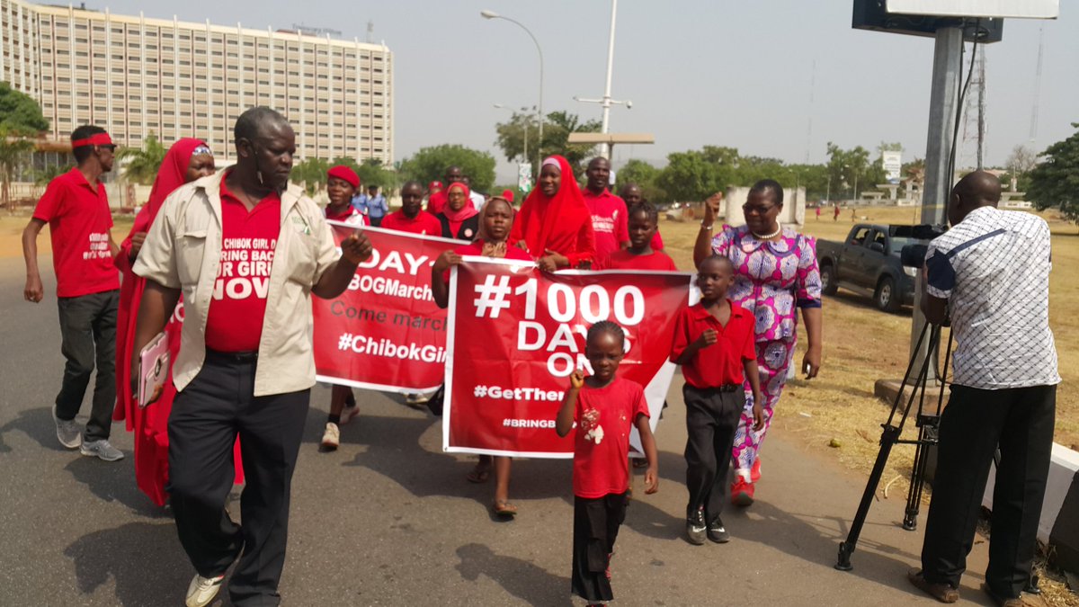 MKabrik's tweet photo. We end our Global Week of activities with a March for our 195 ChibokGirls that are still in captivity
#BringBkOurGirlsNOW
#Never2BForgotten https://t.co/3fZHzmNl5e