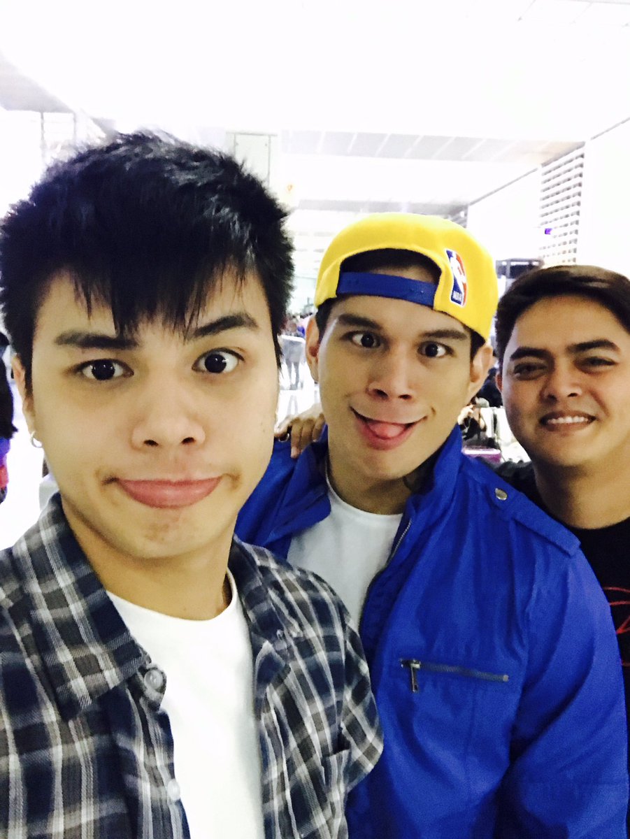 immarkcoleta's tweet photo. See you in a bit Cebu!! #Sinulog2017 @iamzeuscollins @iamr2alonte https://t.co/L2wTBSimnb