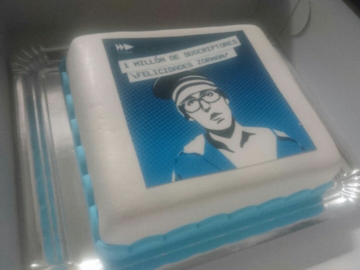 ZormanVideos's tweet photo. Gracias por la tarta @DivimoveES <3 https://t.co/LzaLdfuxPL