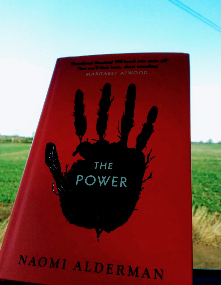 BooLeanneLogic's tweet photo. Currently reading the Power by @naomialderman, because I'm always that little bit behind on what everyone is talking about #WaitUpGuys https://t.co/Ib6QbXJ1lt