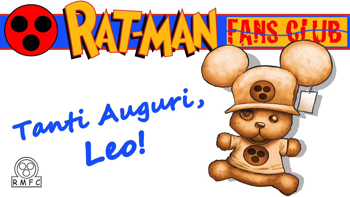 RatManFansClub's tweet photo. Tanti auguri @Leo_Ortolani dal tuo fans club con tutto il nostro affetto! https://t.co/GRGiUkS550 
#ratman #officialratmanfansclub https://t.co/5SUdikYN7l