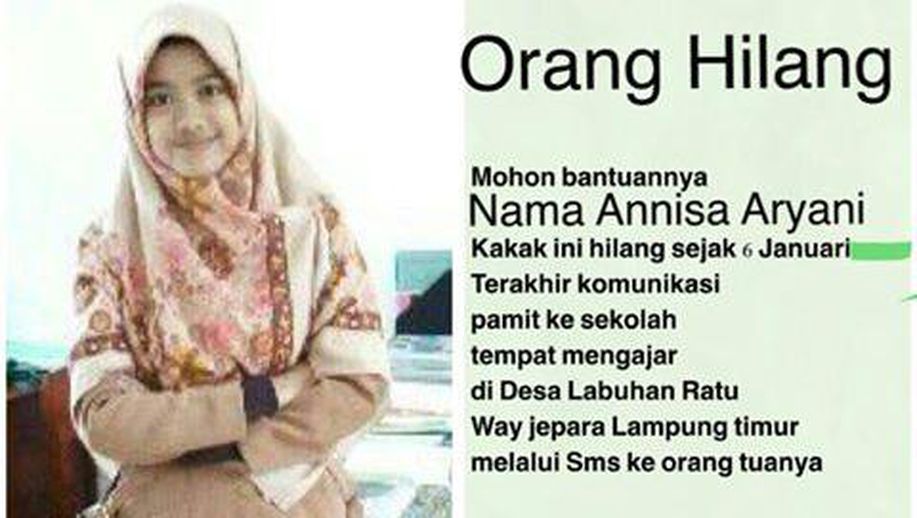 Sebelum Menghilang, Annisa Guru Cantik Mundur dari Sekolah detik.id/VnRsoV