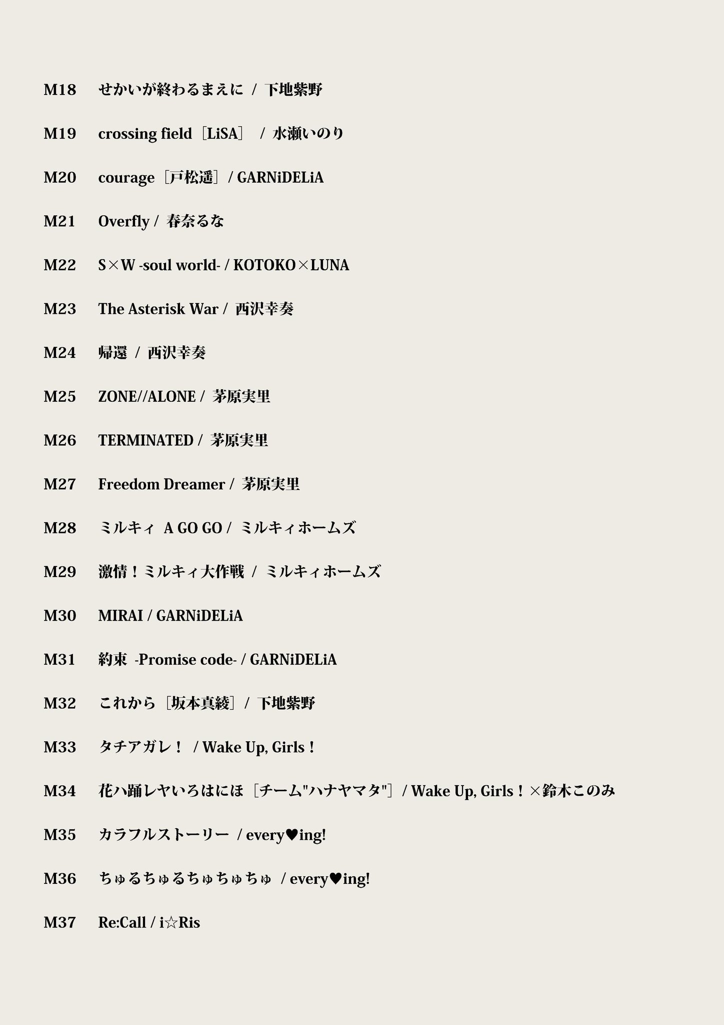 けいご Animax Musix 17 Osaka セットリスト Animaxmusix