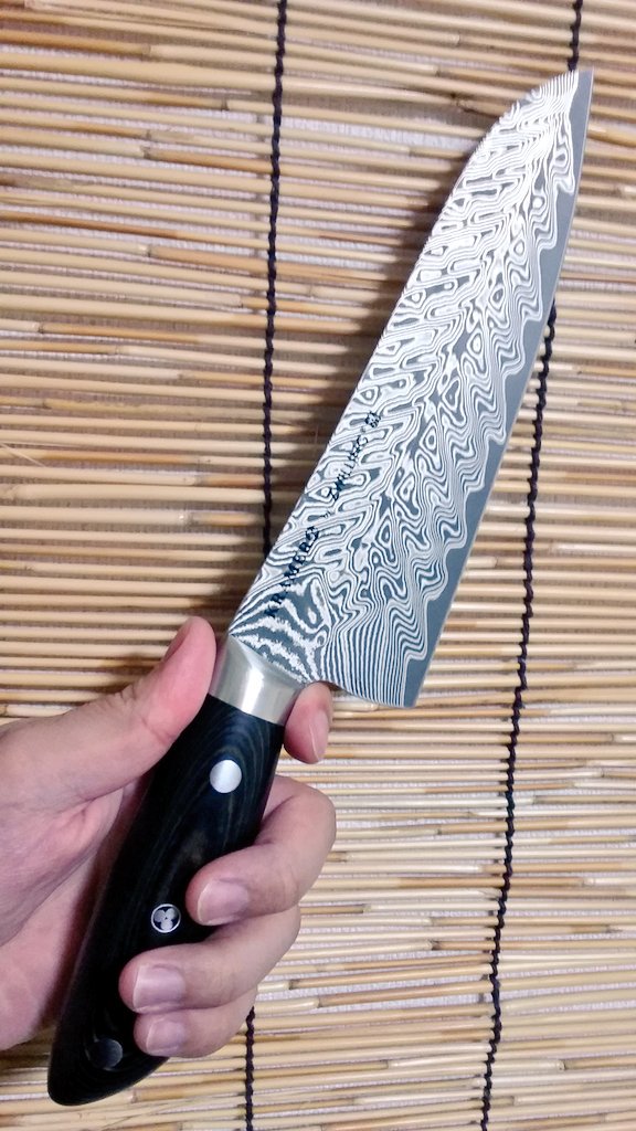 ワタリ ニンジャ 大分奮発して ツヴィリングの ボブ クレーマー包丁を購入