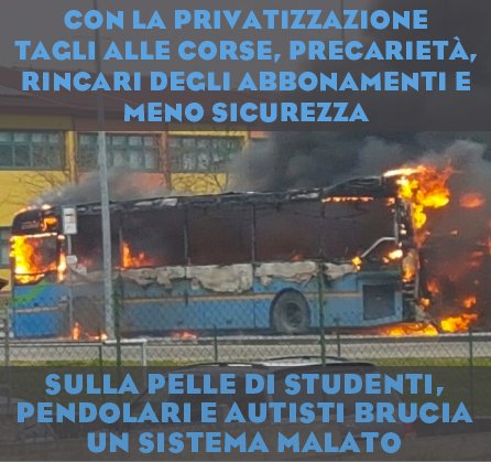 #Mantova autobus in fiamme ad #Asola. Brucia un sistema di tagli e privatizzazioni equalmn.wordpress.com/2017/01/14/di-…