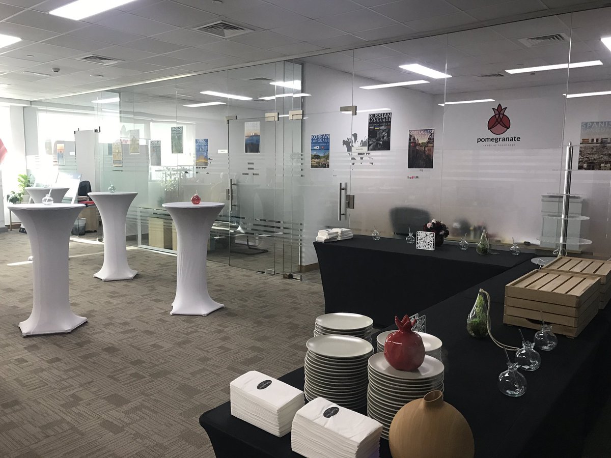 PomegranateTeam's tweet photo. #PomegranateInstitute is all ready to welcome its guests to the #CulturalEvening Do visit us #Barsha1 #SeedsofKnowledge #mydubai https://t.co/iJkPY9q7P1