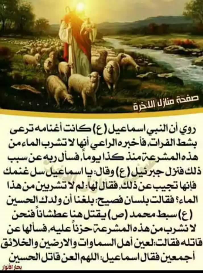 السلام على الحسين الشهيد المظلوم قتيل العبرات واسير الكربات.
ولعن الله قومآ حرموك من شرب الماء يا  ابا عبدالله.