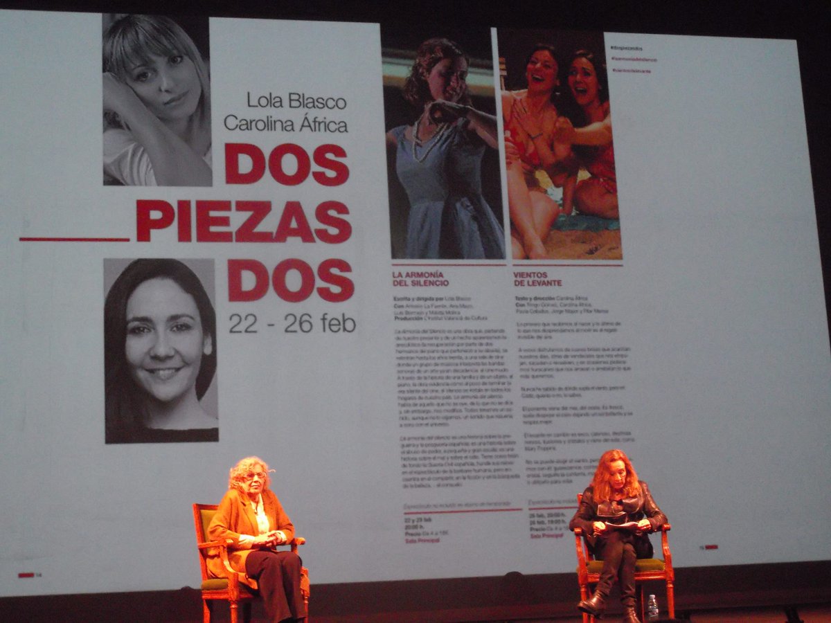 #VIENTOSDELEVANTE de @africamartinp en <a href="/TeatroEspanol/">Teatro Español</a> 25 y 26 feb dentro de 1 temporada emocionante, esperanzadora y paritaria #YoalEspanol