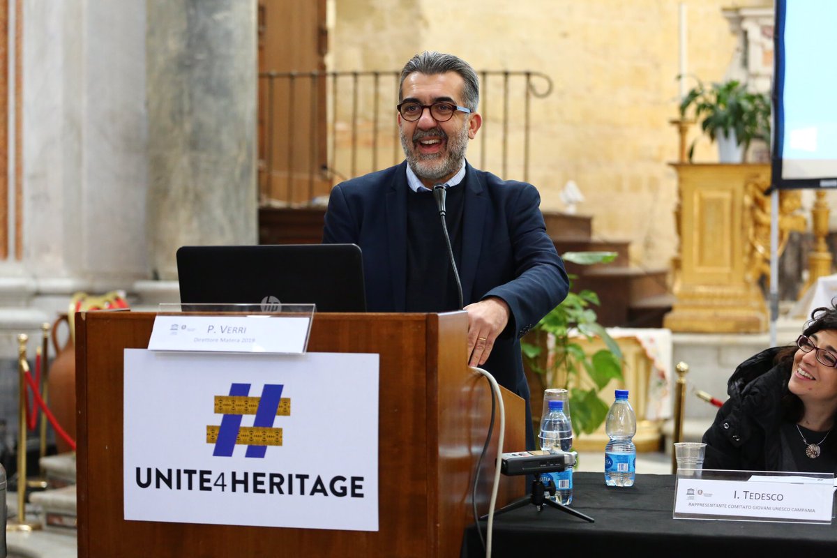 Blaizers's tweet photo. @PaoloVerri @Matera2019  alla II Assemblea Nazionale @UNESCO_giovani #Unite4Heritage #napoli2017 #Basilicata https://t.co/pR9PW5Y4kY