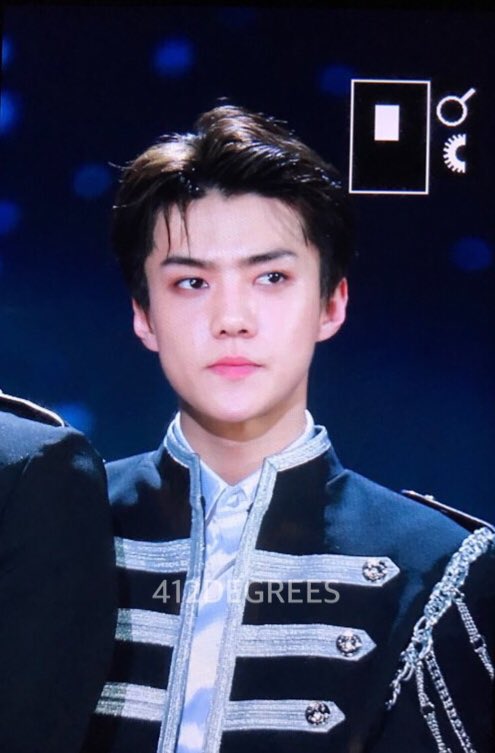 412degrees's tweet image. 170114 골든디스크 #세훈 #SEHUN 💕