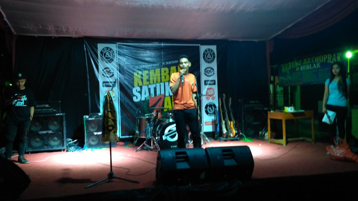 Sambutan dari Ketua Jakebument. #KembaliSatukan7an