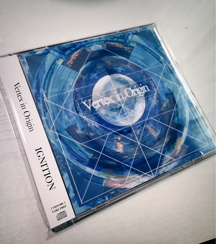 ViOn_official_'s tweet photo. ▽  Vertex in Origin 重大発表①

自身初音源、1st Single 『IGNITION』が、２月からライブ会場等にて数量限定 ""無料""リリースが決定。

ライブ詳細は明日の20時にて発表します！

Art Design at たつ@nt_921 https://t.co/YDl19pWRHX
