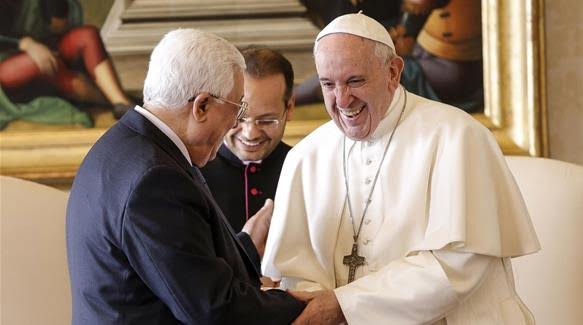 Palestinian leader Mahmoud Abbas is meeting <a href="/Pontifex/">Pope Leo XIV</a> at the #Vatican, ahead of officially opening the Palestinian embassy to the Holy See.