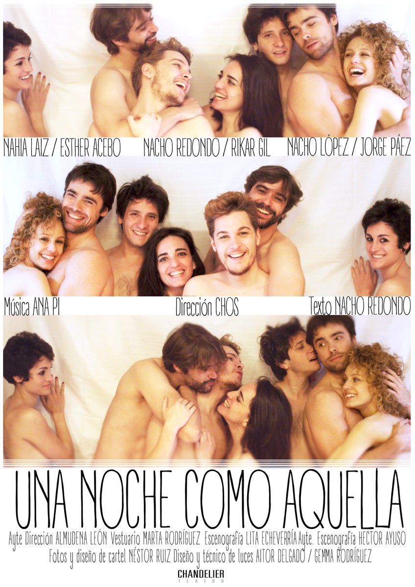 nave_73's tweet photo. Hoy es día de #UnaNocheComoAquella y SÓLO QUEDAN TRES FUNCIONES ¿Te lo vas a perder? #teatro #amor #comedia #ocio #planes #Madrid 🎭❤️ https://t.co/dr43BIQ8zX
