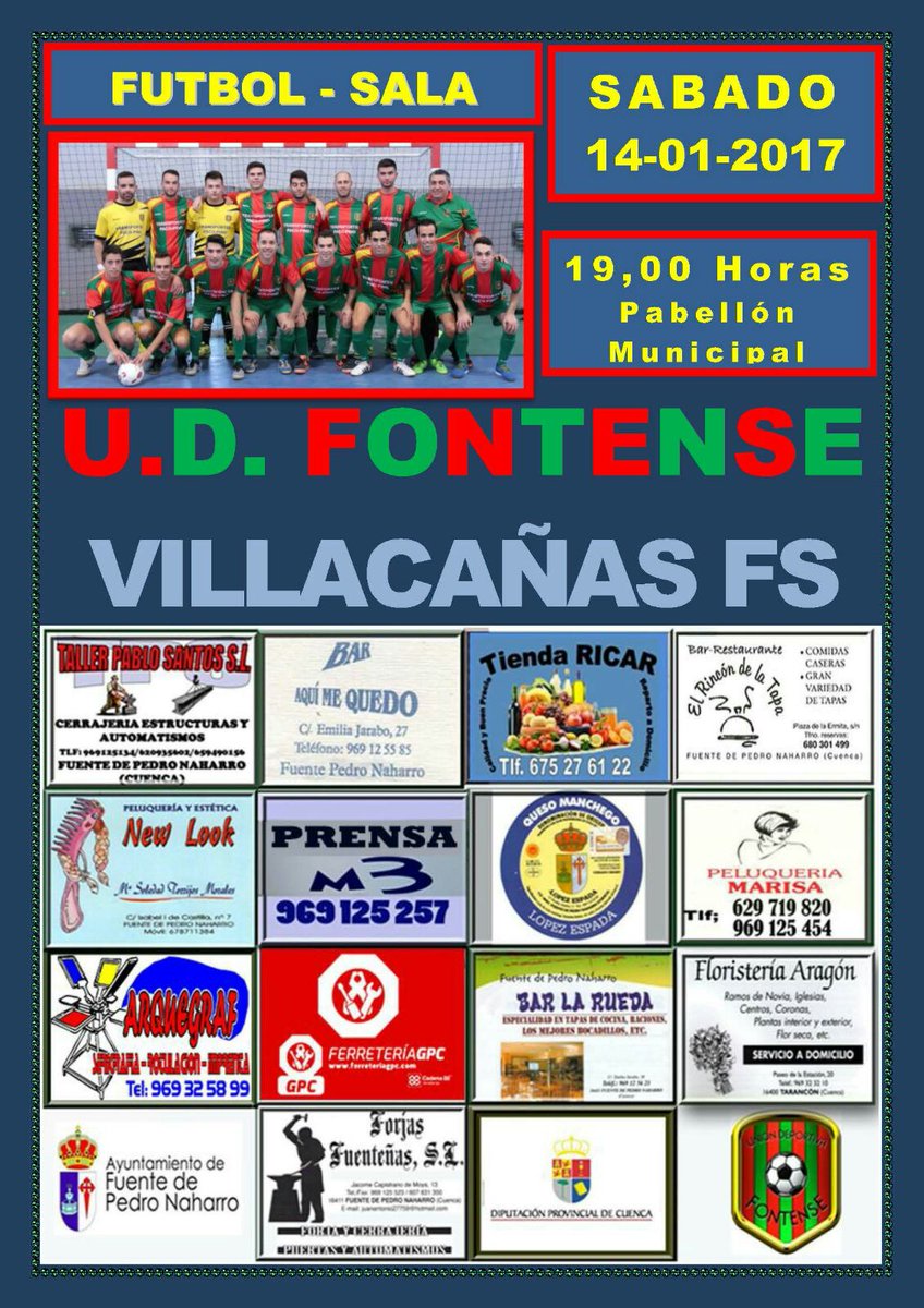 DFontense's tweet photo. Y llego el día volvemos a la competición tras el parón de navidad, ¿te lo vas a perder? #VamosFontense https://t.co/nhjhksZZwX