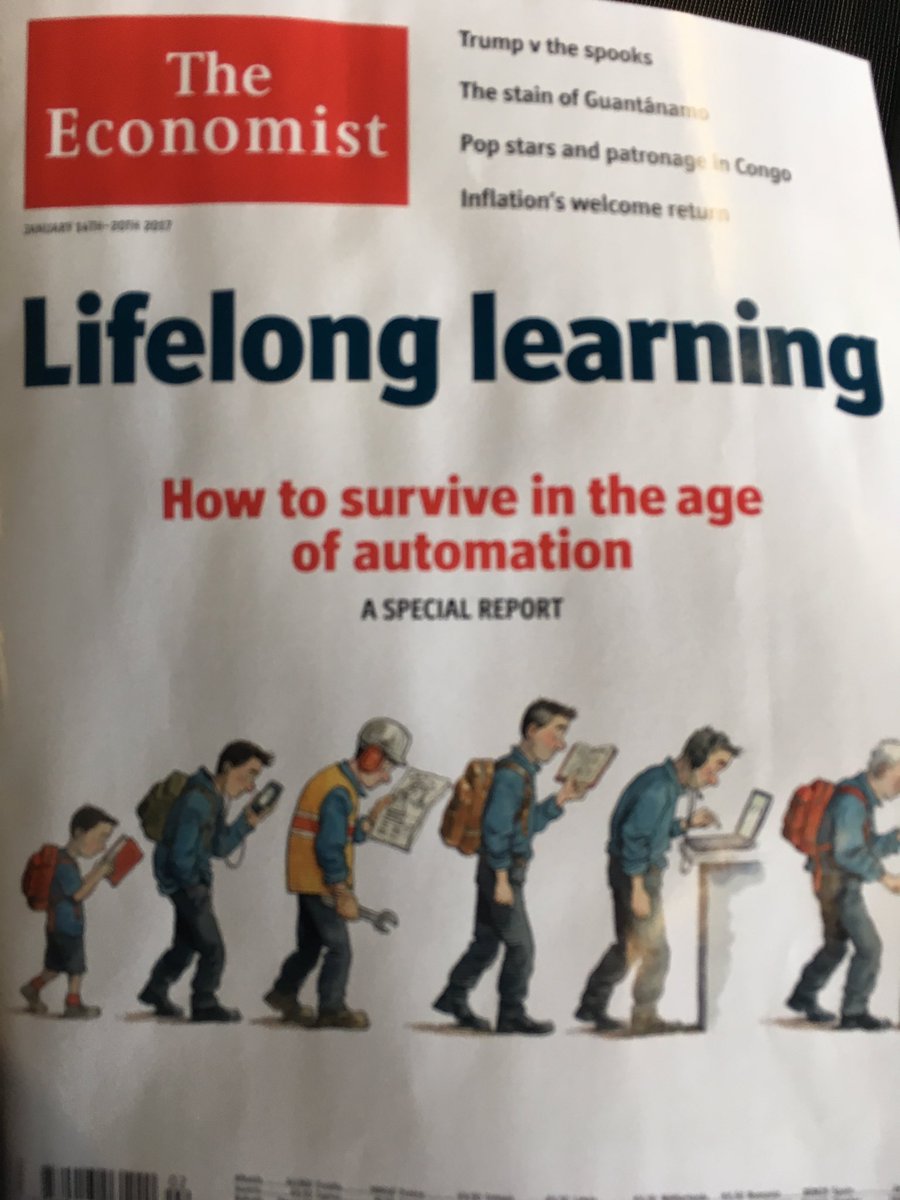lindtein's tweet photo. Worth reading this weekend! Lifelong learning - how to survive in the age of automation @HandelshoyskBI https://t.co/GyXdo7NsUw