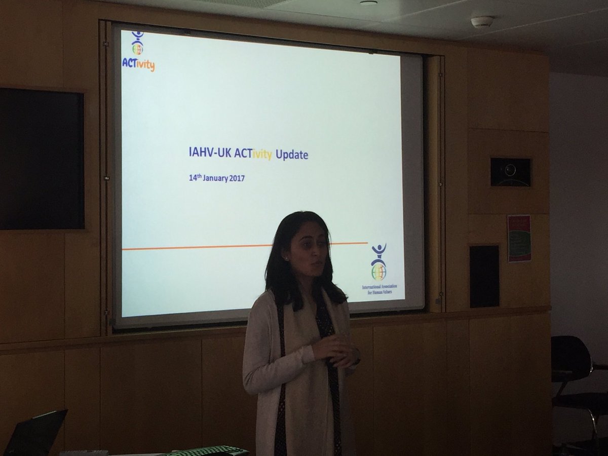 IAHVACTivity's tweet photo. Deepa Shukla launches #IAHVACTivity as an official umbrella to host all the #ACTivities that @iahvUK does going forward! #innovation #ACTnow https://t.co/VEGRVnhFmw