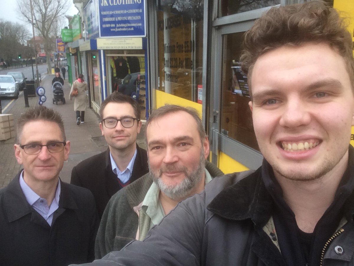 CharlieJSDavis's tweet photo. Productive morning talking to local business owners about the Council's CPZ consultation with @Spencer_Drury @RogerMTester @Adam_M_Thomas84 https://t.co/1VPCwlM08i