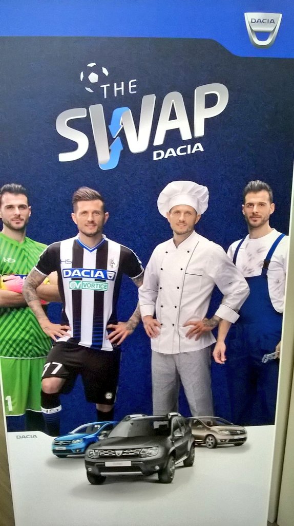 M3MotorCube's tweet photo. Alla #DaciaArena per l'evento #Dacia #TheSwap, nel #prepartita #Udinese - #ASRoma @daciaitalia @Udinese_1896 @OfficialASRoma @renaultitalia https://t.co/pxb2bZWLWo