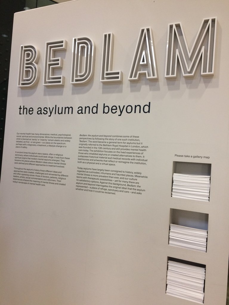 hwayoung's tweet photo. Glad I got to see #BeyondBedlam before it closed. Some heartbreaking artwork in there. https://t.co/wEs2AOtbLl