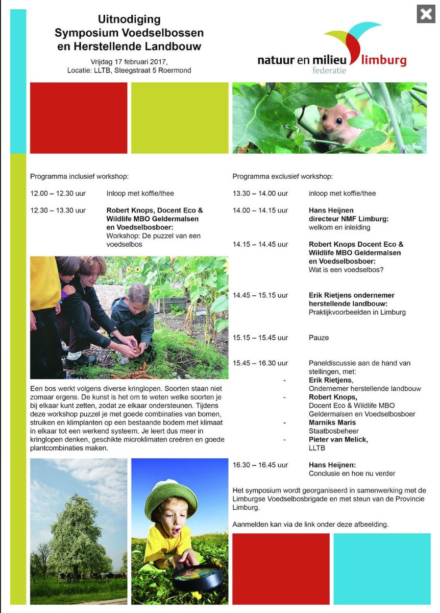 HettyAdams's tweet photo. Symposium Voedselbossen en Herstellende Landbouw, 17 februari in Roermond. https://t.co/soWmkbQUga