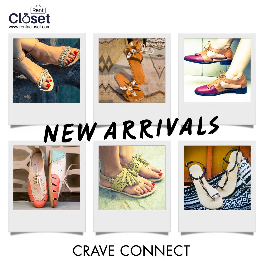 rentacloset's tweet photo. Rent A Closet brings unique collection of #footwears from Crave Connect!!#RentACloset #RAC #CraveConnect #NewArrivals #BeNewEveryday. https://t.co/rKJtEhW0Mg