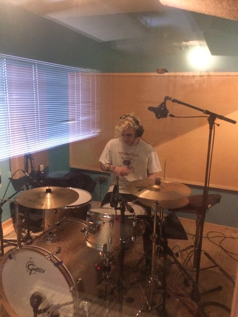 THE RUPEES (@the_rupees) on Twitter photo Drums are sounding drummy at <a href="/JandJBristol/">J & J Studio</a> studios #recording #synthrock #bristol #megatunes Drums are sounding drummy at <a href="/JandJBristol/">J & J Studio</a> studios #recording #synthrock #bristol #megatunes