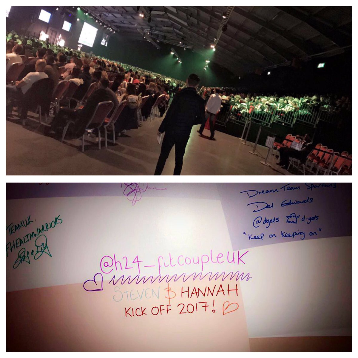 H24_FitcoupleUK's tweet photo. Stating the new year with the. Business that changed our lives!! ❤#Herbalife #KickOff https://t.co/Gu6H56puID
