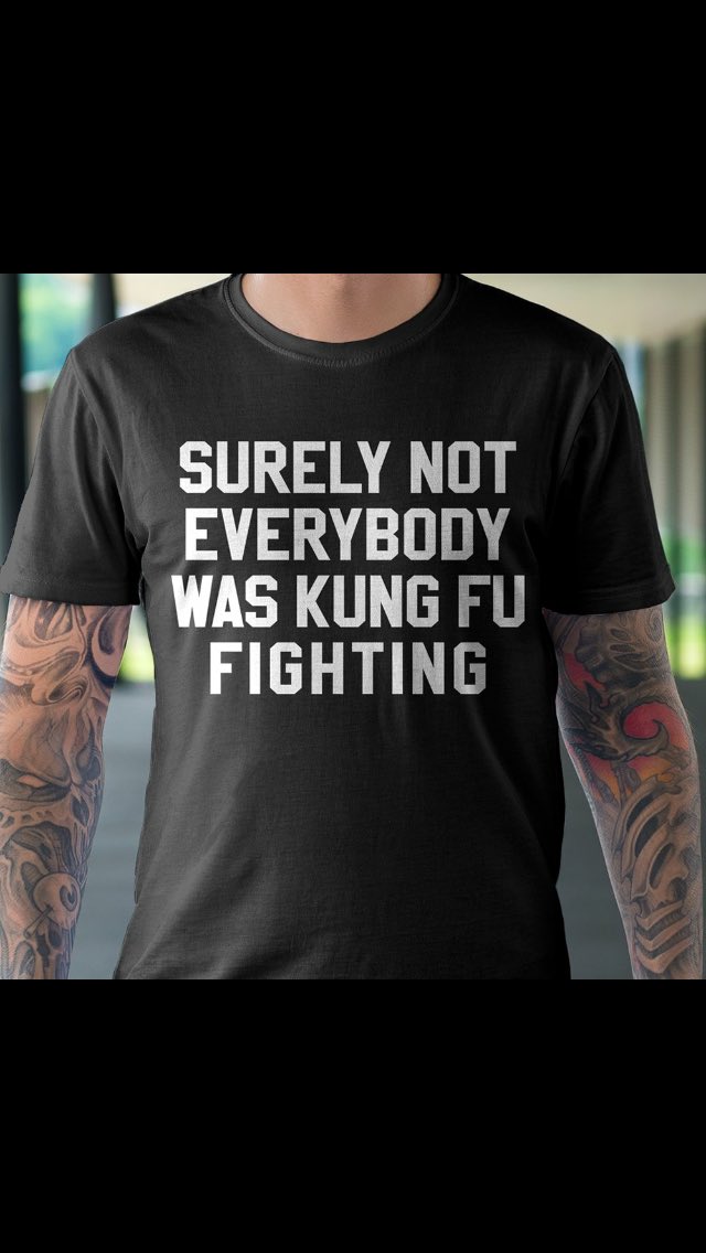 losersundaze's tweet photo. #hilarious #kungfufighting #tshirt #everybodywaskungfufighting #kungfu #fighting #losersundaze https://t.co/DbsmWjhsgj