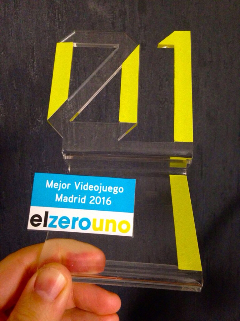 DrKuchoGames's tweet photo. My game #moonsofdarsalon got d award for d best Madrid based #indiegame 2016 by @elzerouno #gamedev #indiedev https://t.co/K8m4ijeyd7