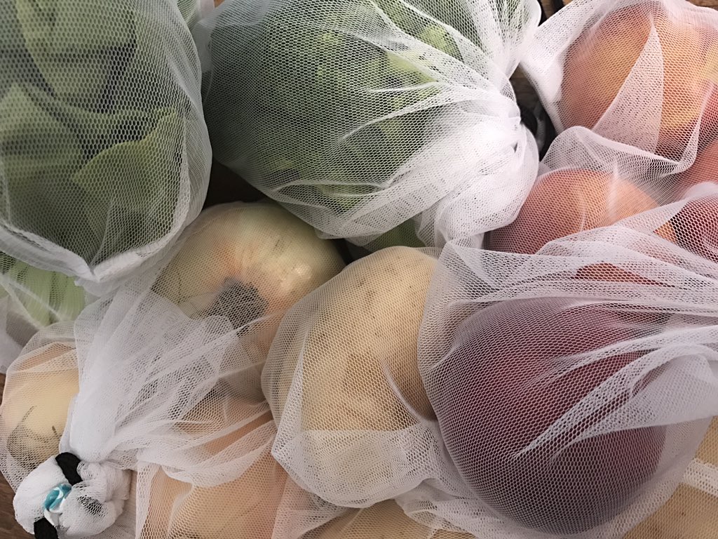 JNecologist's tweet photo. Used my onya produce bags today for the first time! Was great feeling to not use single-use bags!! @OnyaBags #reuse #recycle https://t.co/1Z87bAZLk5
