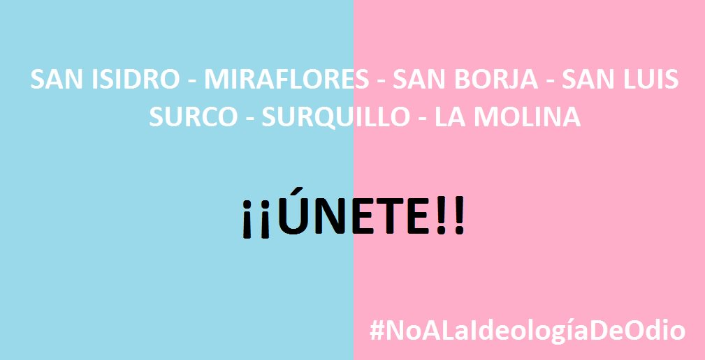 GustavBowie's tweet photo. Si vives en estos distritos y quieres apoyar al colectivo #NoALaIdeologiaDeOdio unete a este grupo de fb: https://t.co/sBCoiWIvay https://t.co/KC4LrbjgjL