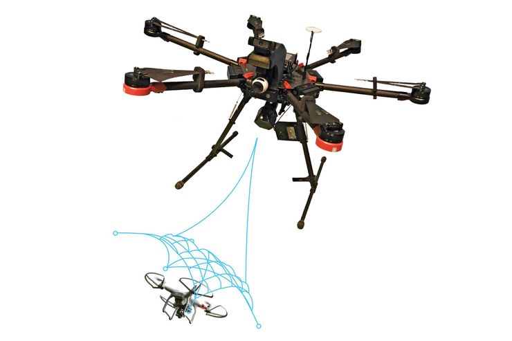 business's tweet photo. Use this drone to take down other drones https://t.co/GbzNJ9oQIj https://t.co/dhOINkoX2M