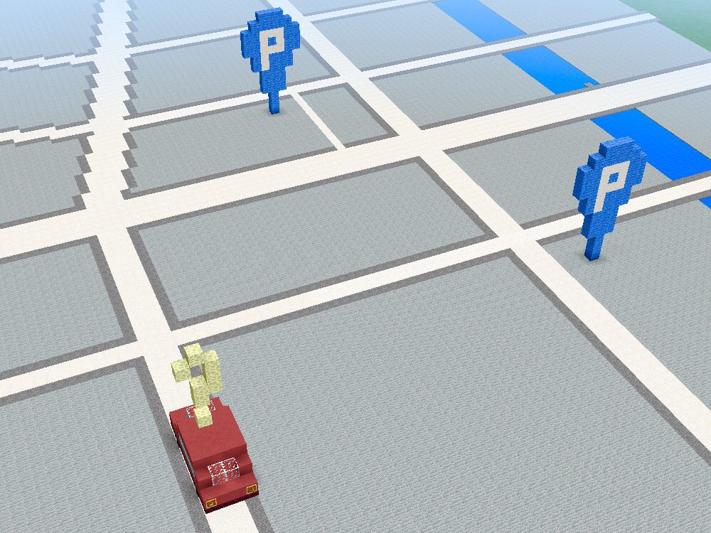 84 駐車場 車庫 車両基地 マイクラ建築60分一本勝負 Togetter