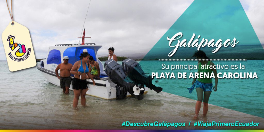 #CerroBrujo #IslaSanCristóbal, su principal atractivo es su playa de arena carolina #DescubreGalápagos #ViajaPrimeroEcuador
