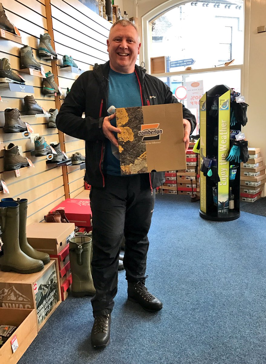 Congratulations to <a href="/Mounta1n_Mike/">mikesmountainhikes</a> who won a pair of <a href="/Zamberlan1929/">Zamberlan</a> boots in our awesome raffle #NotJustLakes thanks to all who took part 👍