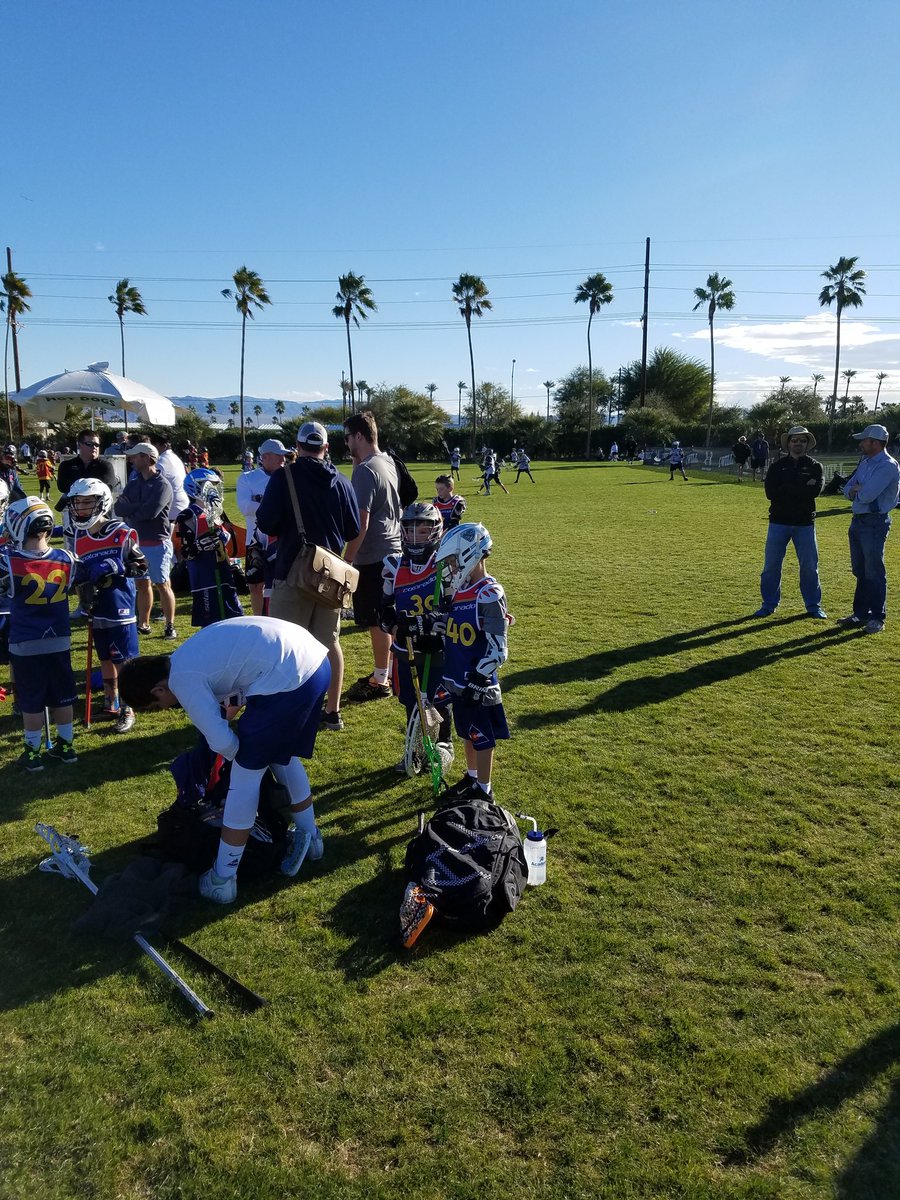 laxdad4055's tweet photo. Ian and Connor playing for 3d Colorado in the Sandstorm  Tournament in Palm Springs, CA.@3dHoustonTX @CoachDJernigan https://t.co/F2tAY4peAV