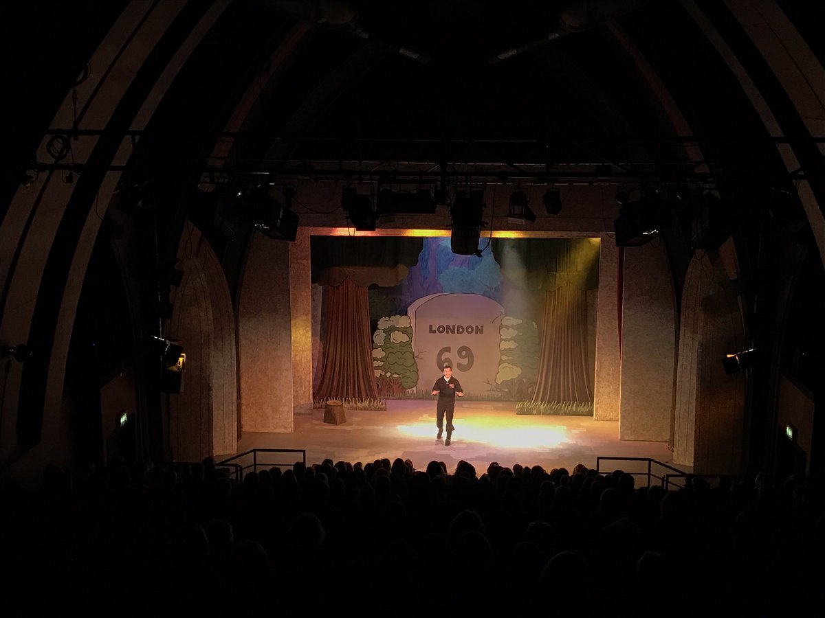 We've started here <a href="/FolkestoneTTT/">The Tower Theatre</a>! I hope they are ready to receive our Puss &amp; Dick