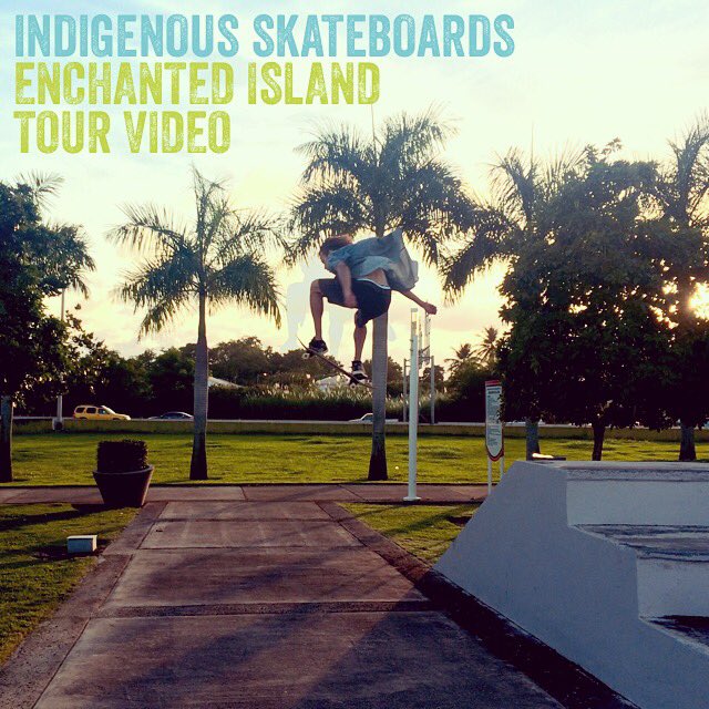 indigenousskate's tweet photo. Indigenous Skateboards 🇵🇷Tour Video out at 8pm Tonight! Featuring @Javidrman https://t.co/yQwYuphI6A https://t.co/T4lSP32lpl