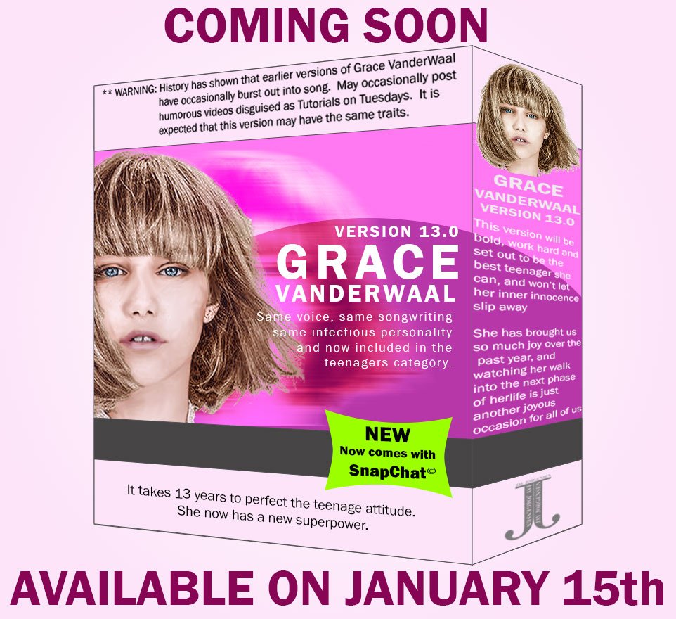 jayjorgensen70's tweet photo. @GraceVanderWaal 13th BIRTHDAY is tomorrow!  #Version13.0 I hope she sees ALL ur tweets &amp; Birthday wishes. 1 more day for New Superpowers ❤️ https://t.co/IUGXOh3TwQ