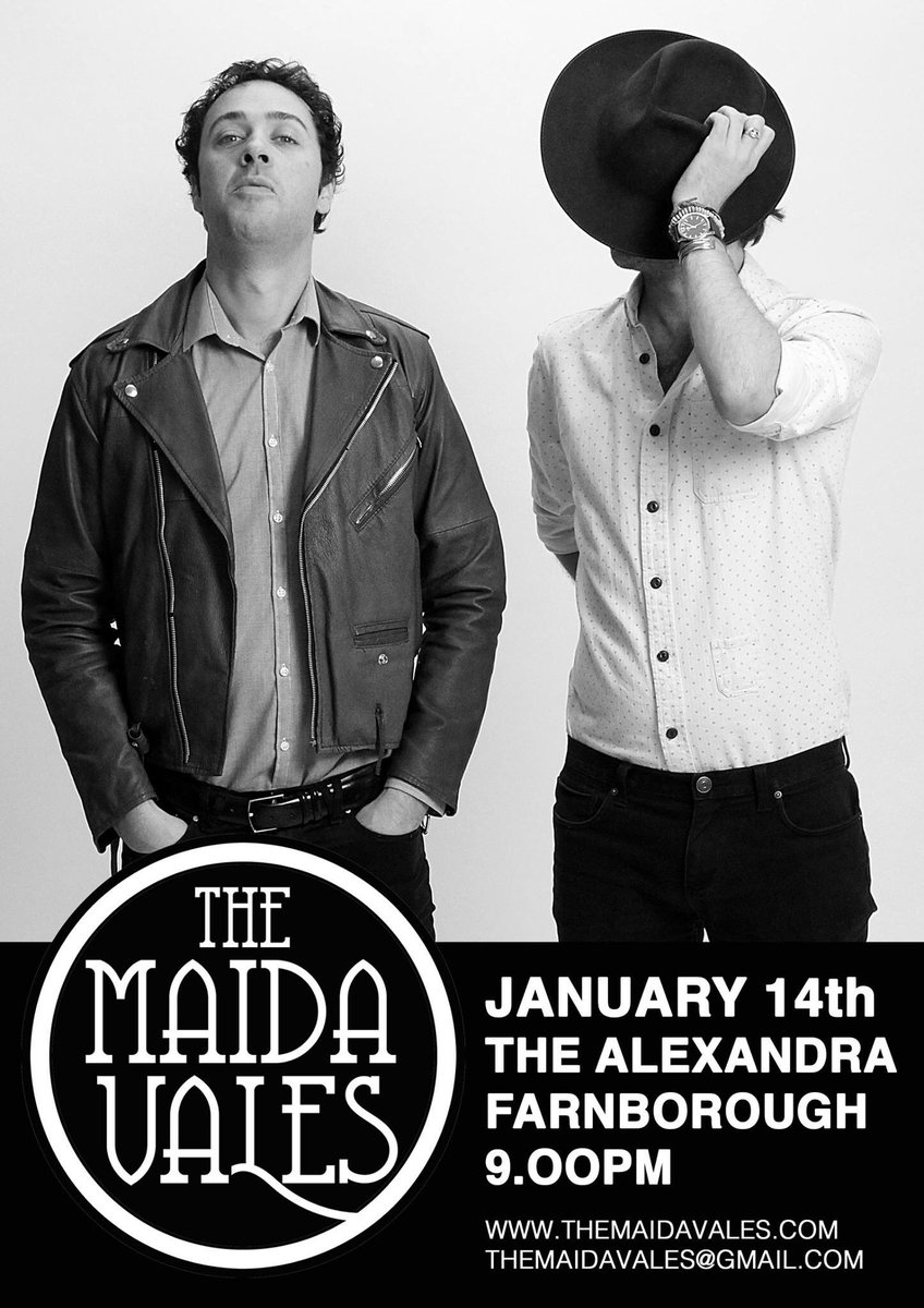 TheMaidaVales's tweet photo. TONIGHT were @alexandra_pub #farnborough Some brand new corkers in the set! Who's in? @music8_agency #weekendmusic #acoustic #hampshire https://t.co/hUxMCXYj9i