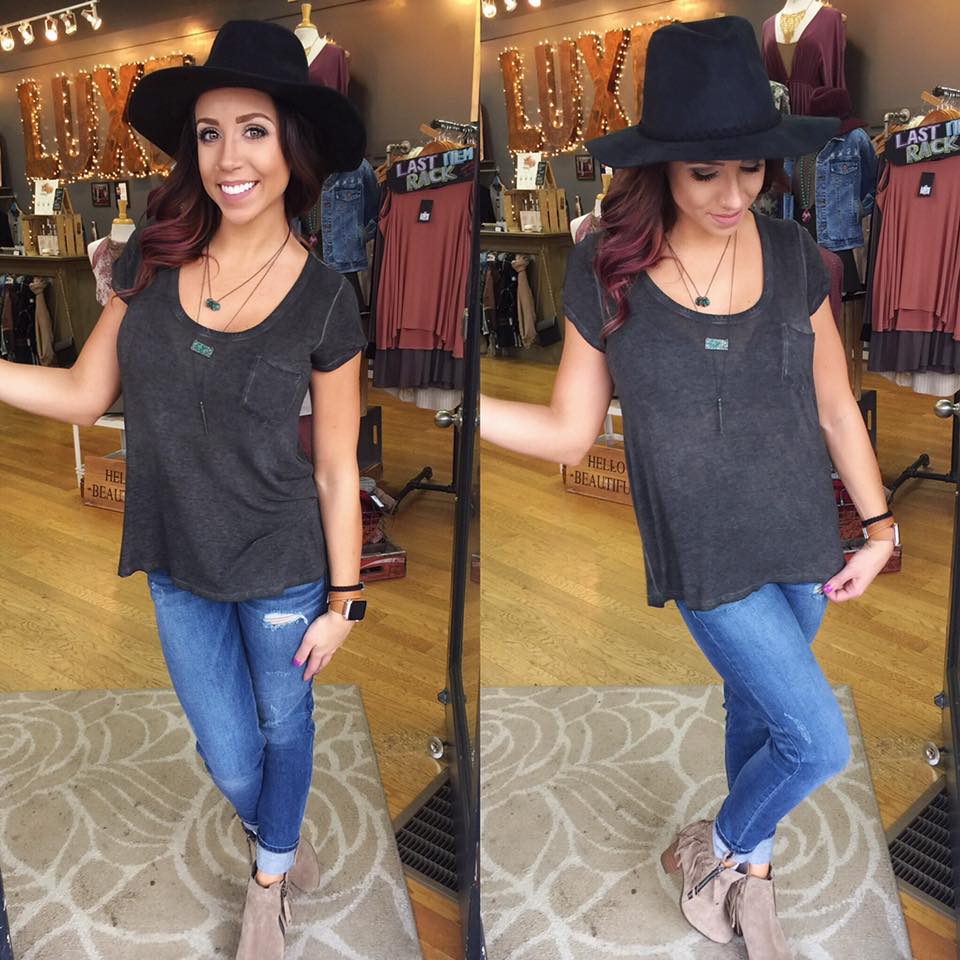 Luxe_Chatt's tweet photo. We think a simple tee is AWESOME! This one is new and it's a new fave!
#shoplocal #frazierave #localchastyle #luxechatt https://t.co/ZXndW7WyjX