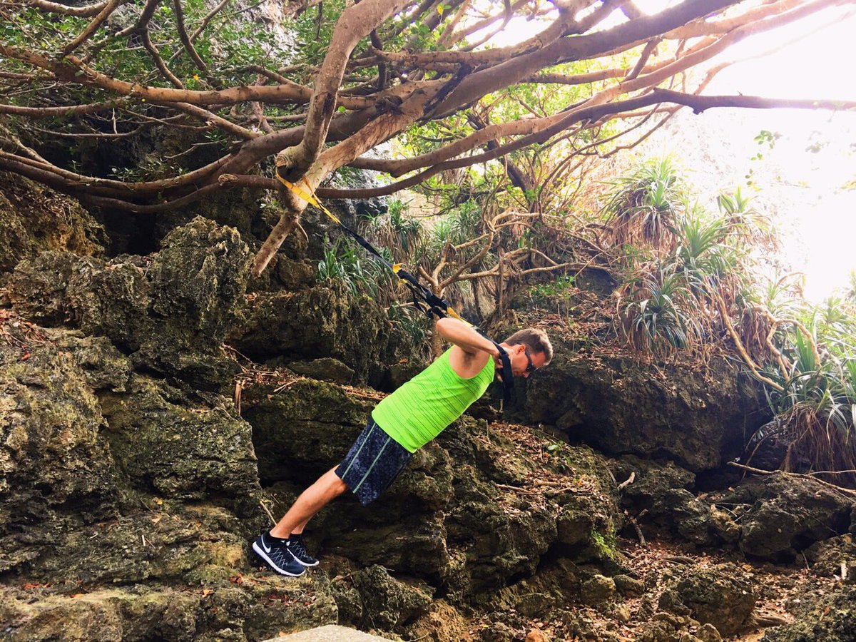 Training abroad in Taiwan <a href="/TRXtraining/">TRX®</a>  #fit #abroad #taiwan #trx #adventure #explore #workout #fun #travel #stoked
