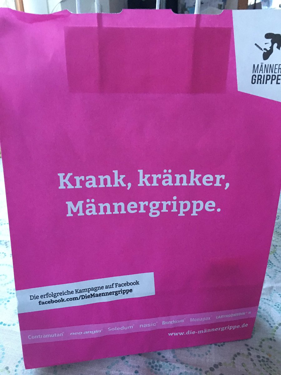 HaddiThoene's tweet photo. Wenn man gefühlt im Sterben liegt und die Apothekerin einem diese Tüte gibt.... Die Welt ist schlecht 😎😩 https://t.co/qalG4mulxp