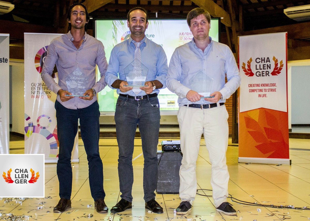 Challenger_Py's tweet photo. Los ganadores del Future Agro Challenge Paraguay en su primera edición. #FACpy #GENpy @GENParaguay @FAC_network @unleashingideas https://t.co/xRuLVWBEny