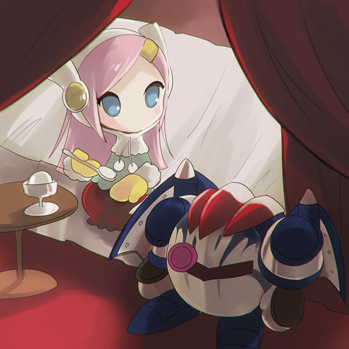 Maripo メタナイトボーグ スージー専属警備兵のすがた カービィ版深夜のお絵かき60分一本勝負