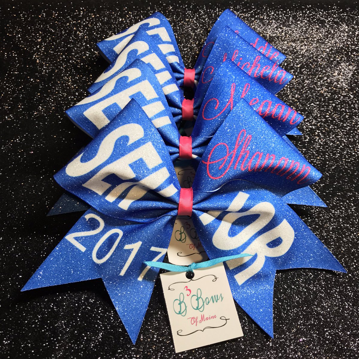 B3bowsMaine's tweet photo. Gorgeous #SeniorBows heading out to NY! https://t.co/am3R8b0E5I #b3🎀💗 #customteambows #glitterbows https://t.co/zalr1h5AQz