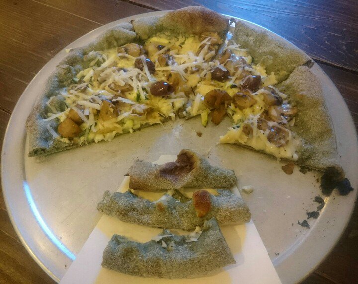 ChelFulhamBen's tweet photo. Enjoying the freshest, most generously topped vegan pizza in London from Picky Wop #pickyourbase in #NorthEndRd, #Fulham. https://t.co/x0gRf17sCG